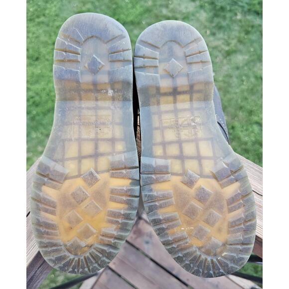 DOC MARTENS Boston BROWN LEATHER OXFORD SHOES MEN 9 Women 10 Distressed Vintage - Picture 10 of 10